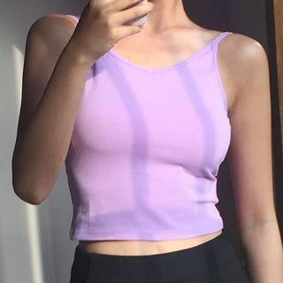 Spaghetti Strap Scoop Back Top