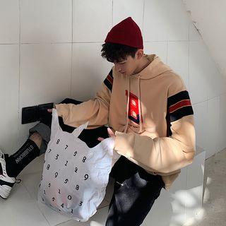 Letter B Color Block Hoodie