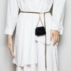 Beaded Waist Chain Belt Bag