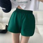 Plain Shorts Shorts - Green - One Size
