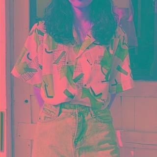 Printed Short-sleeve Shirt As Shown In Figure - M Size