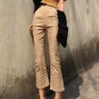 Polka Dot Cropped Pants