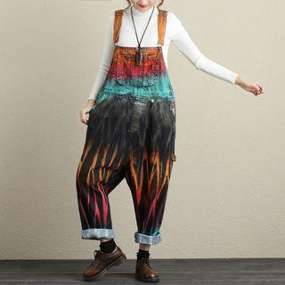 Tie-dye Dungaree
