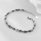 Knot Sterling Silver Bracelet 1 Pc - S925 Silver - Silver - One Size