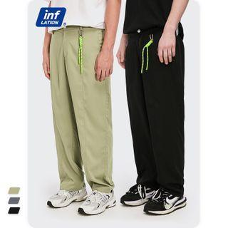 Windproof Straight-cut Pants