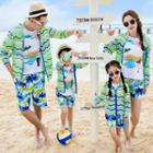 Family Matching Chevron Patterned Hooded Jacket