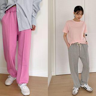 Jogger Sweatpants With Sash
