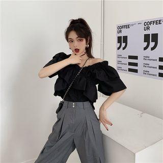 Off-shoulder Top / Harem Pants