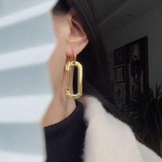 Release Buckle Alloy Dangle Earring