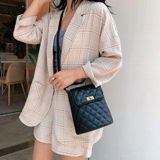 Rhombic Crossbody Bag