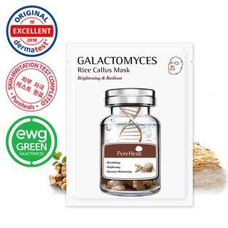 Pure Heals - Galactomyces Rice Callus Mask 25g X 1pc