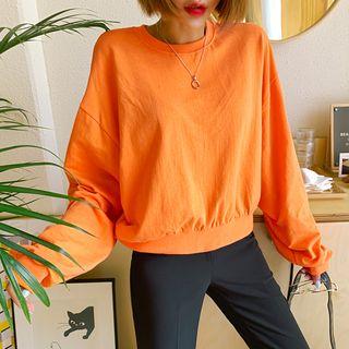 Dolman-sleeve Loose-fit Sweatshirt