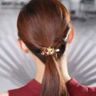 Beaded Flower Hair Clip As Shown In Figure - One Size