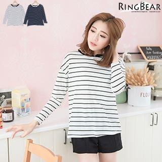 Long Sleeve Stiped Tee