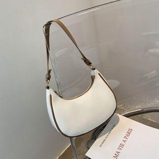 Contrast Lining Shoulder Bag