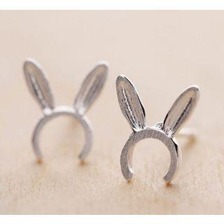 Rabbit Ear Stud Earrings
