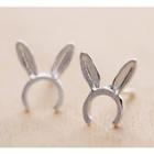 Rabbit Ear Stud Earrings