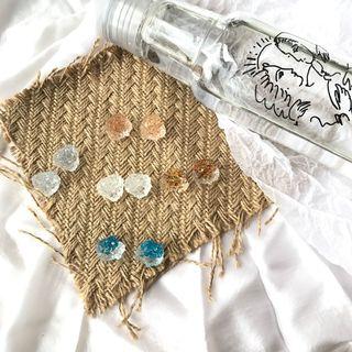 Acrylic Faux Crystal Earring
