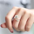 Silver Polishing Cloth / Open Ring (various Designs)