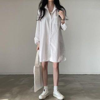 Mini Shirtdress White - One Size