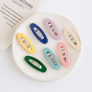 Plain Oval Hair Clip