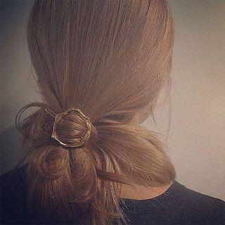 Irregular Round Shape Hair Clip