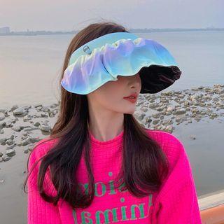 Gradient Shirred Visor
