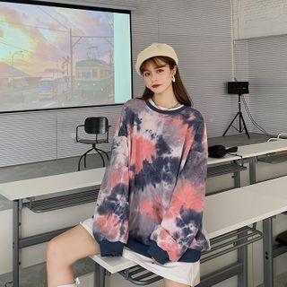 Tie-dye Oversize Sweatshirt