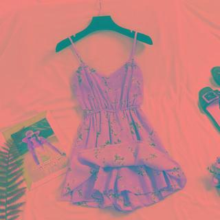 Mock Two-piece Spaghetti Strap Romper