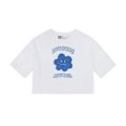 Short Sleeve Round Neck Flower Print T-shirt (various Designs)