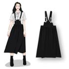 Plain Jumper Dress Black - One Size