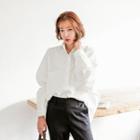 Dual-pocket Oversized Shirt