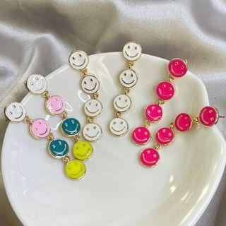 Smiley Glaze Dangle Earring