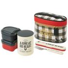 Mickey Mouse Thermal Lunch Box Set (black)