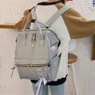 Canvas Backpack With Chain