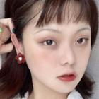 Flower Earring 1 Pair - One Size