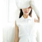 Plain Sleeveless Shirt