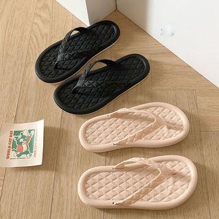 Quilted Flip-flops