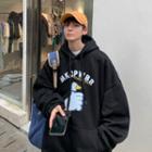 Long-sleeve Duck Print Hoodie