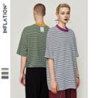Couple Oversized Striped T-shirt