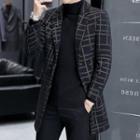 Set: Plaid Coat + Sweater
