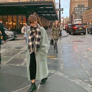 Lapelless Reversible Dumble Coat