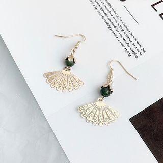 Fan Alloy Dangle Earring (various Designs)