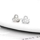 Clover Earrings Silver - One Size