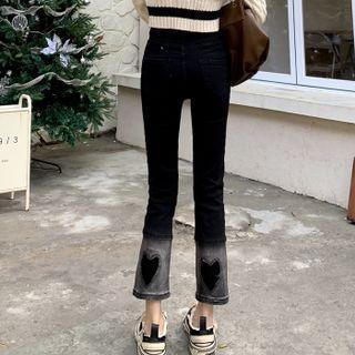 Heart Flare Jeans