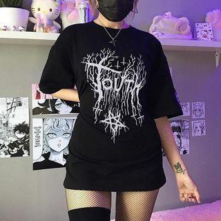 Oversize Graphic Short Sleeve T-shirt
