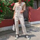 Pocket-front Overall Pants