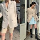3-button Slit-cuff Formal Blazer