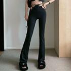 Strappy Studded Bootcut Pants