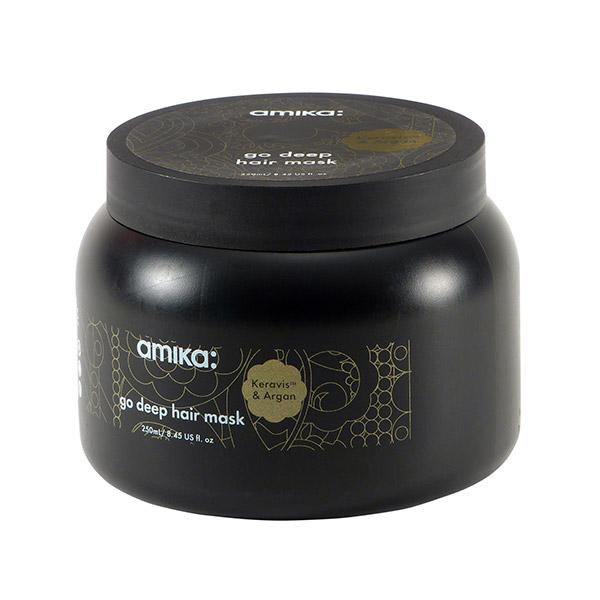 Amika - Go Deep Hair Mask (keravis & Argan) 250ml